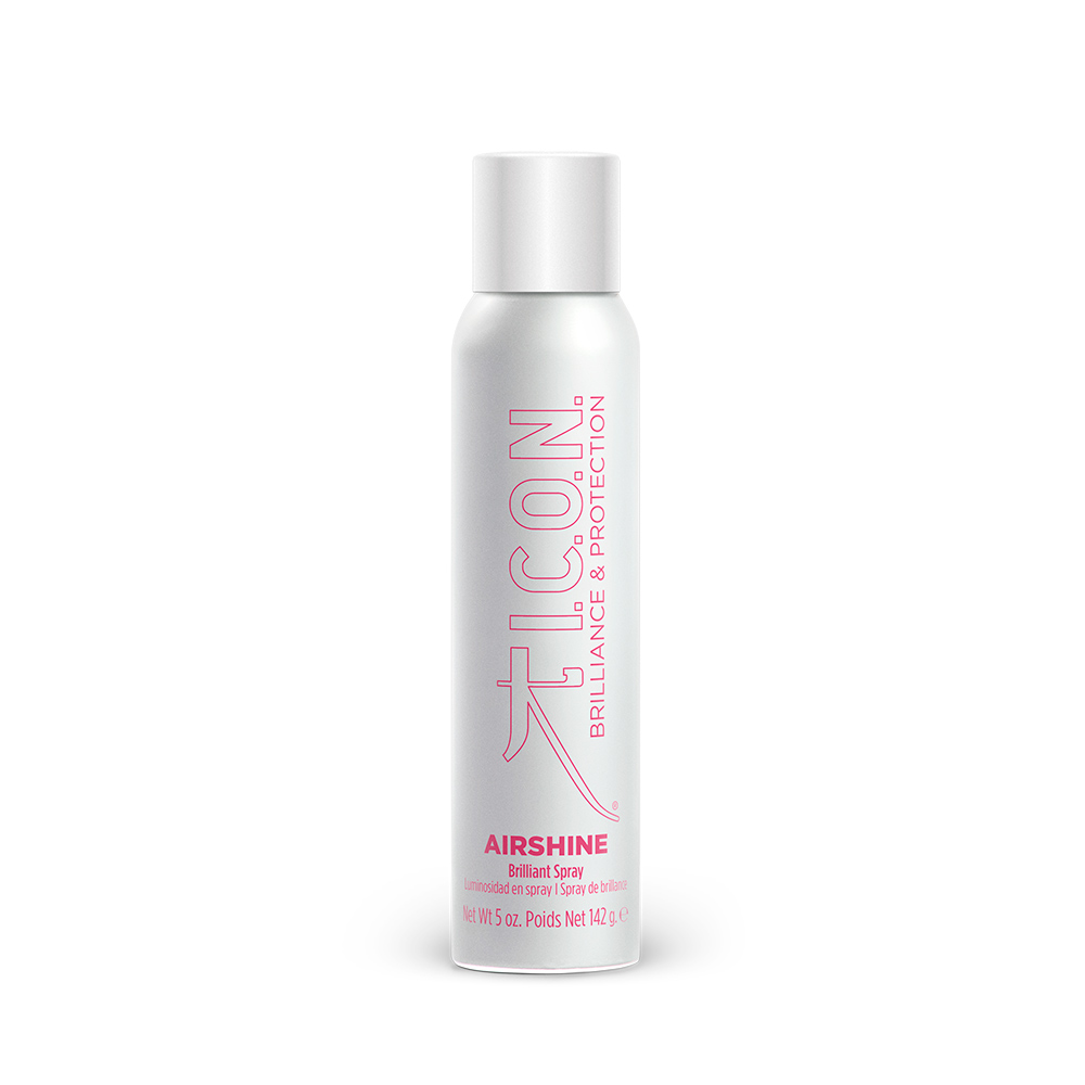 ICON Airshine spray protector térmico vegano para dar brillo y suavidad al cabello