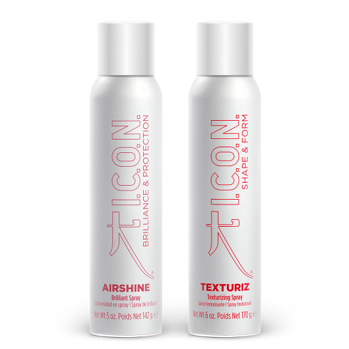 ICON Airshine spray protector térmico vegano para dar brillo y suavidad al cabello