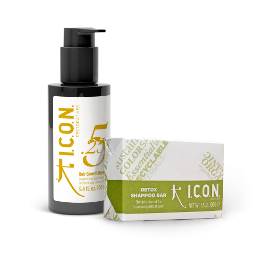 5.25 tratamiento + Champú Barra DETOX