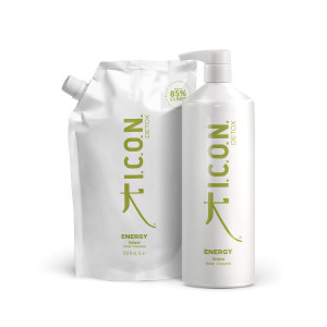 Pack Bolsa Refill y Champú Detox Energy