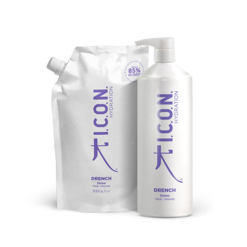 Pack Bolsa Refill y Champú Hidratante Drench