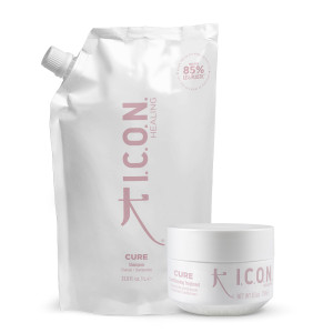 ICON Cure Pack - Champú 1 litro + acondicionador