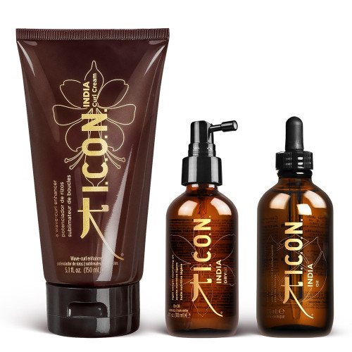Pack INDIA - Oil + Dry + Curl Cream