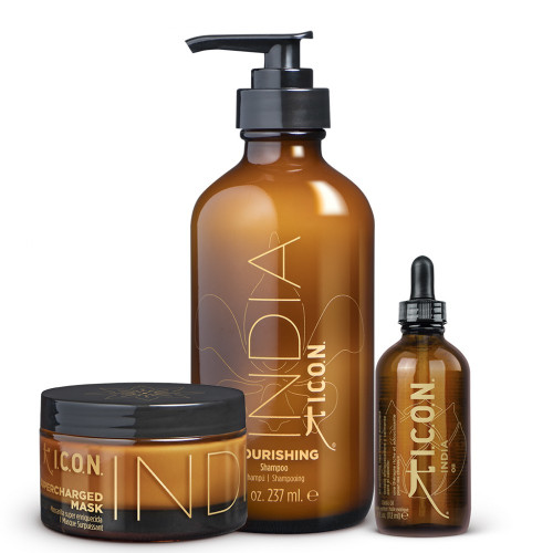 Pack INDIA - Champú Nutritivo + Oil+ Mascarilla